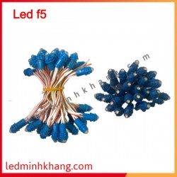 LED ĐÚC f5 Xanh Dương - 12V - ÁNH SÁNG ĐẸP, CHẤT LƯỢNG CAO GIÁ RẺ NHẤT THỊ TRƯỜNG